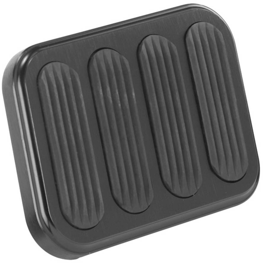 Lokar Billet Aluminum Rectangle XL Brake Pedal Pad