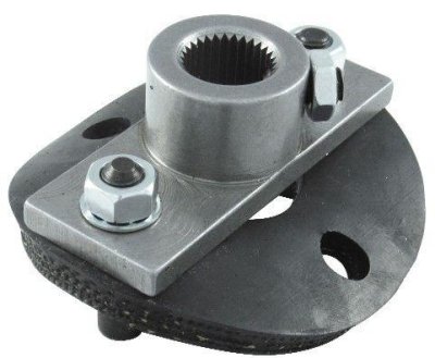 3/4"-36 Half Steering Coupler Rag Joint with Rubber Disc - Borgeson