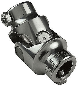 1"48 Spline X 5/8-36 CHRYSLER Spline Single Steering U-Joint - Select Finish - Borgeson