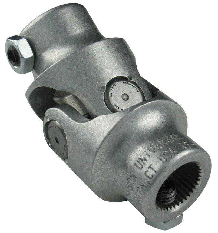 3/4V X 3/4 Smooth Bore Single Steering U-joint - Select Finish - Borgeson
