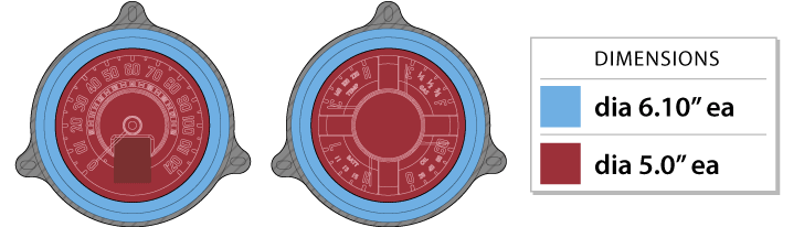 1954 Chevy Truck Dakota Digital RTX Gauges