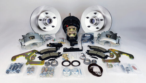 1957-64 Ford F100 Pick Up Legend Series Front Disc Brake Kit and Power Brake Conversion (5 x 5-1/2" Bolt Pattern)