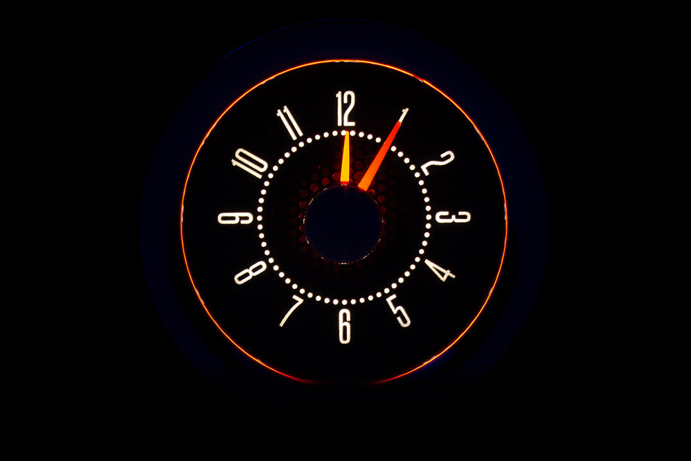 1955-56 Chevy Car Dakota Digital RTX Clock to Match Gauges