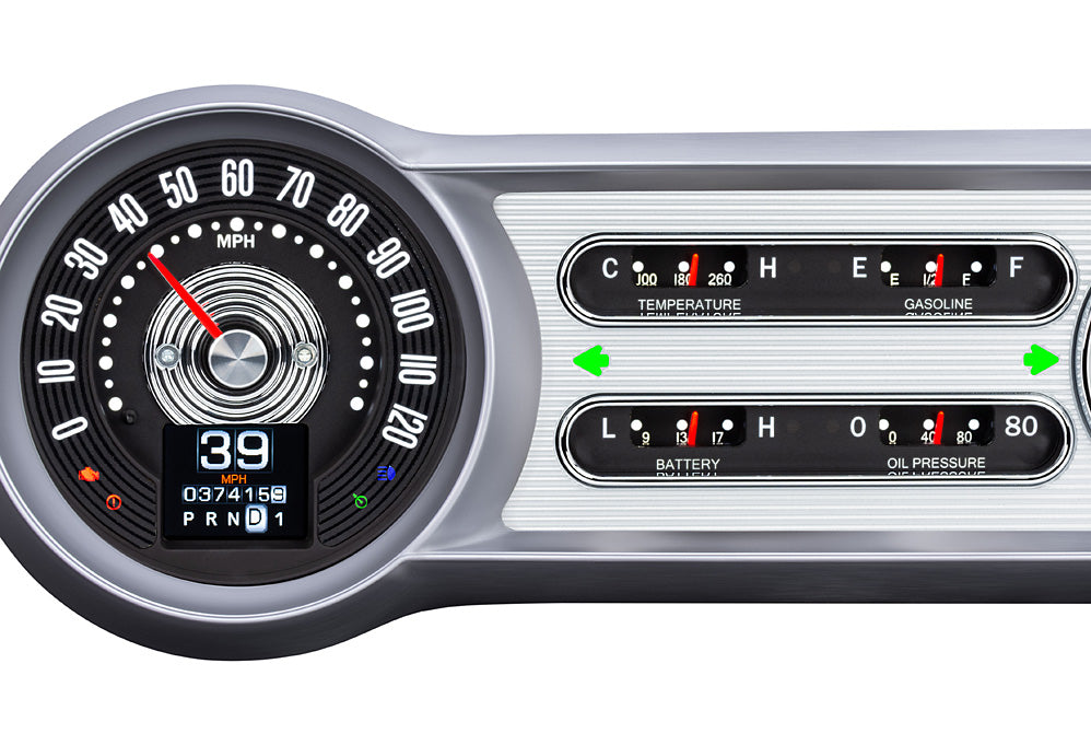 1953-54 Chevy Car Dakota Digital RTX Gauges