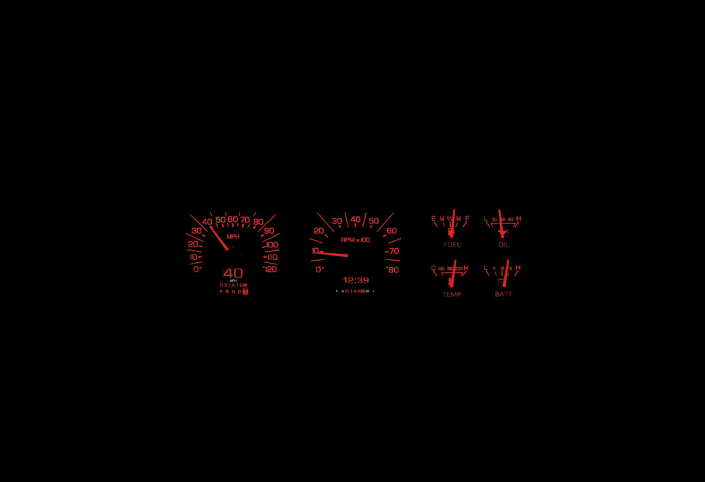 1980-86 Ford Pick up/Bronco Dakota Digital RTX Gauges