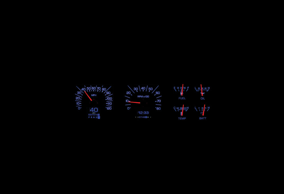 1980-86 Ford Pick up/Bronco Dakota Digital RTX Gauges