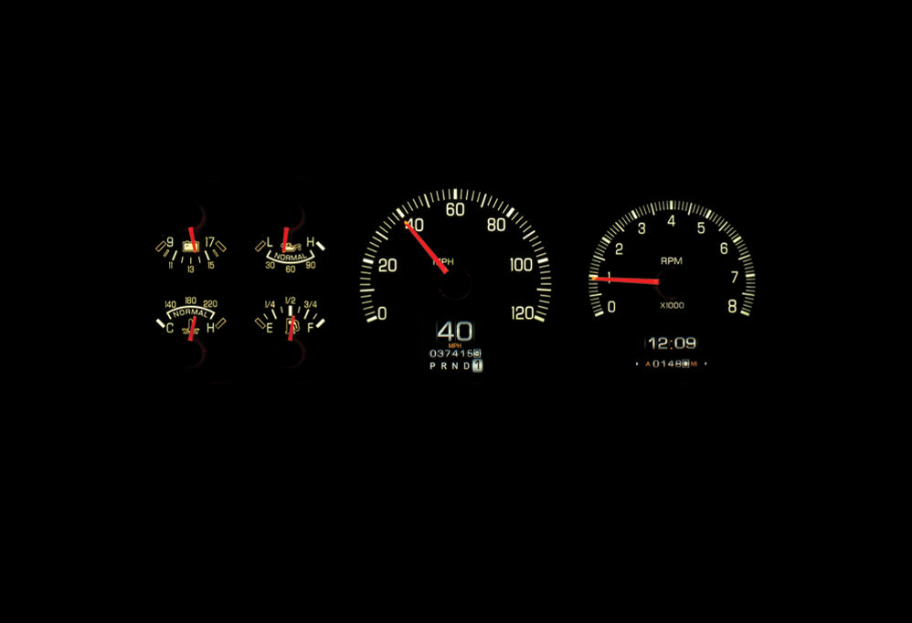 1987-91 Ford Pick up/Bronco Dakota Digital RTX Gauges
