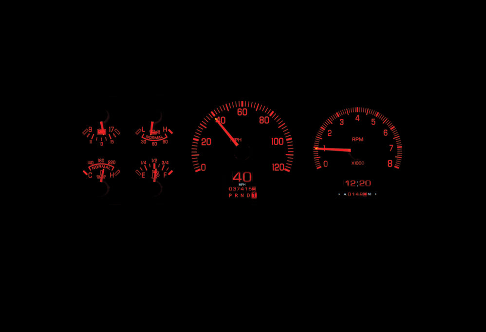 1987-91 Ford Pick up/Bronco Dakota Digital RTX Gauges