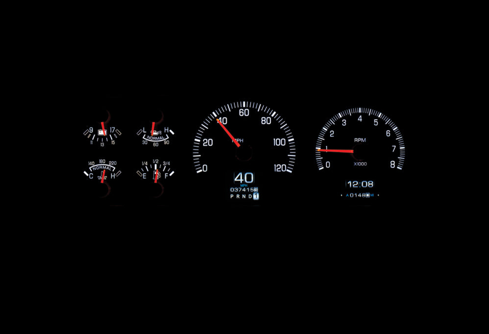 1987-91 Ford Pick up/Bronco Dakota Digital RTX Gauges