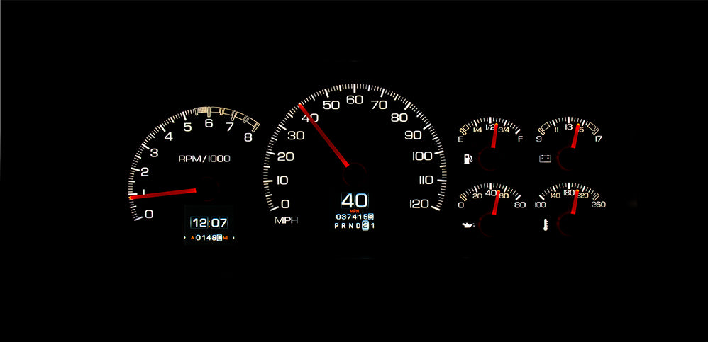 1995-98 Chevy / GMC Truck and SUV Dakota Digital RTX Gauges