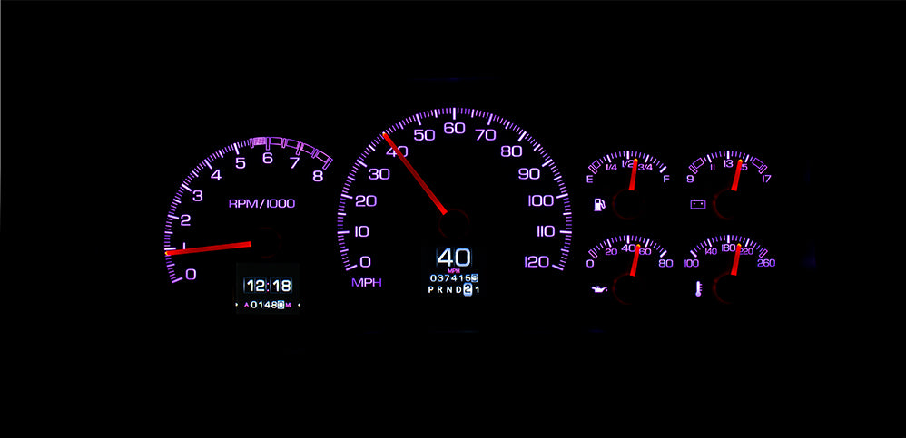 1995-98 Chevy / GMC Truck and SUV Dakota Digital RTX Gauges