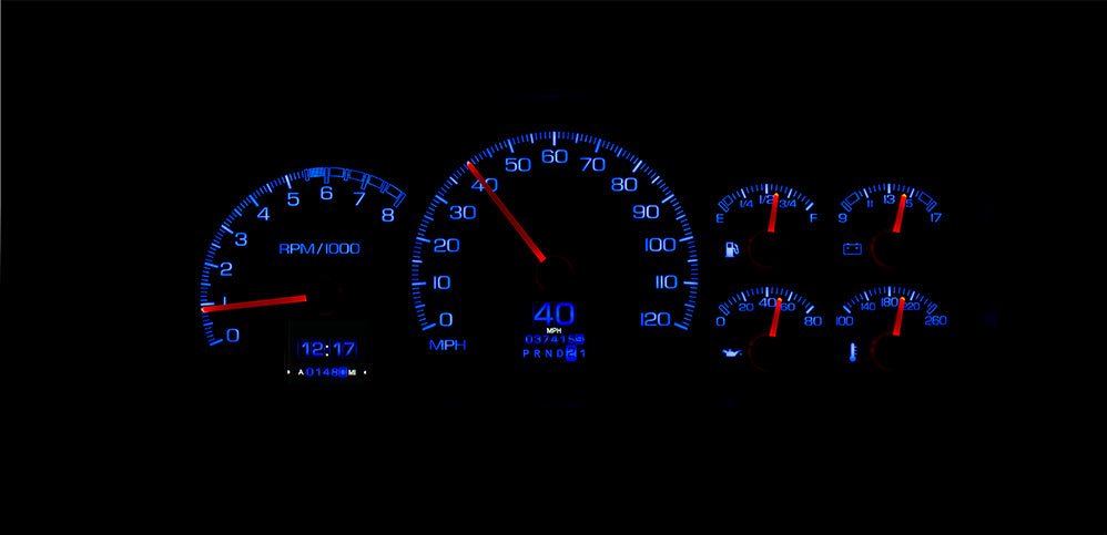1995-98 Chevy / GMC Truck and SUV Dakota Digital RTX Gauges
