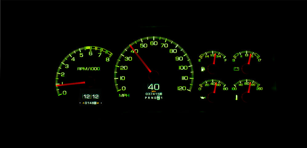 1995-98 Chevy / GMC Truck and SUV Dakota Digital RTX Gauges