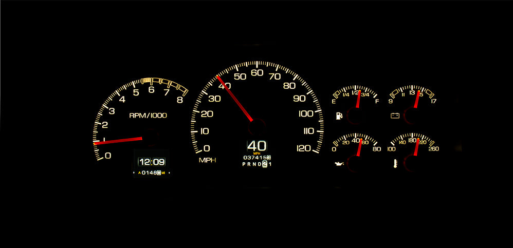 1995-98 Chevy / GMC Truck and SUV Dakota Digital RTX Gauges