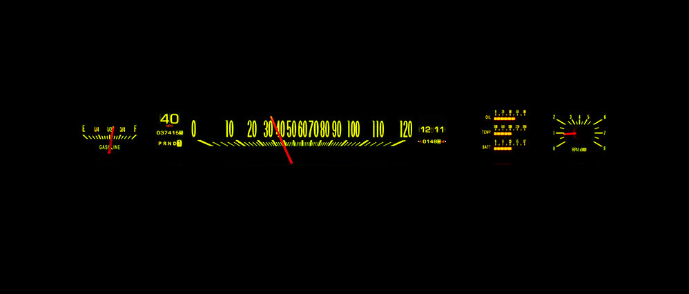 1969-70 Chevy Impala and Caprice Dakota Digital RTX Gauges