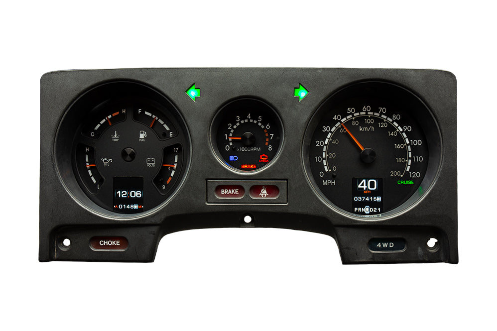 1980-87 Toyota FJ 60 Dakota Digital RTX Gauges