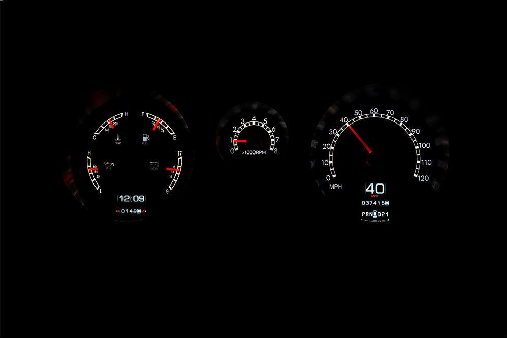 1980-87 Toyota FJ 60 Dakota Digital RTX Gauges