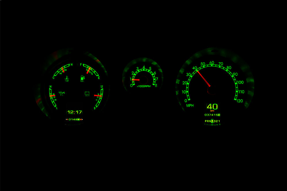1980-87 Toyota FJ 60 Dakota Digital RTX Gauges