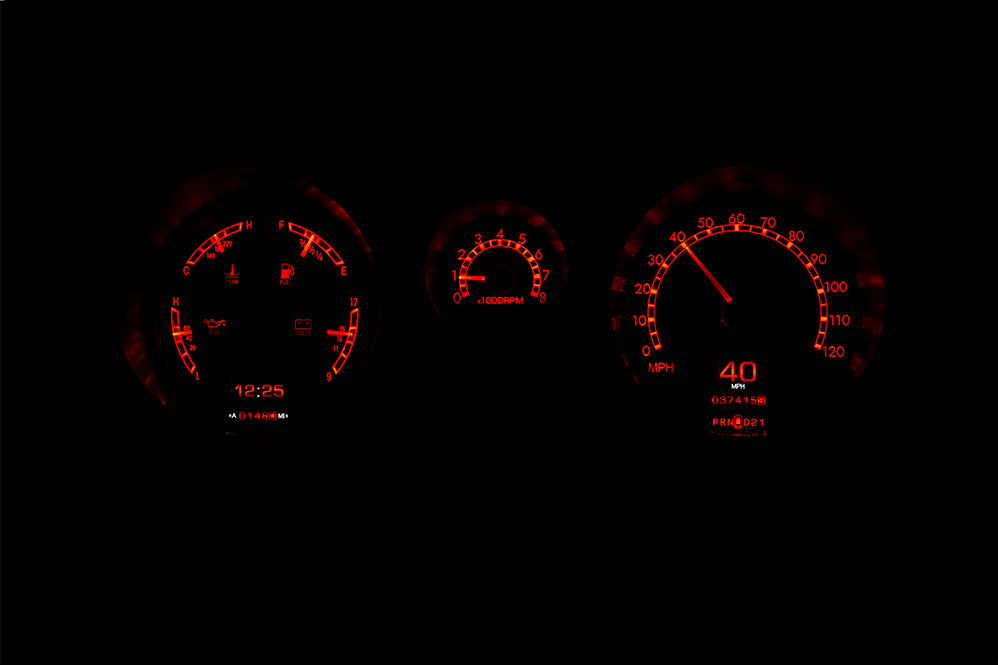 1980-87 Toyota FJ 60 Dakota Digital RTX Gauges