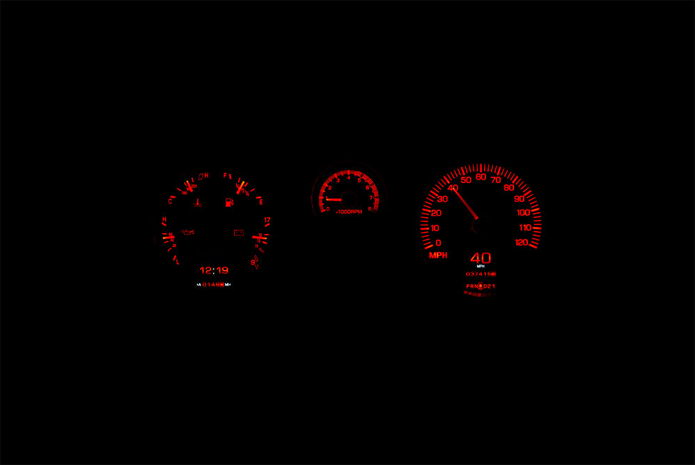 1988-90 Toyota FJ 60 Dakota Digital RTX Gauges