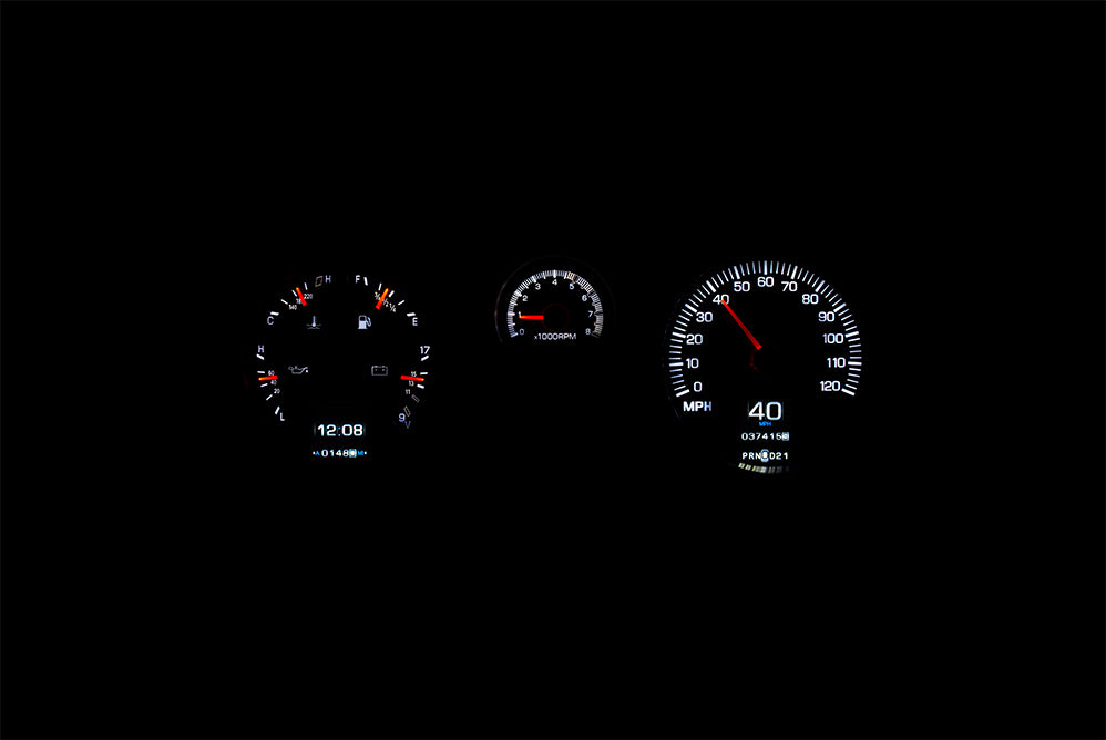 1988-90 Toyota FJ 60 Dakota Digital RTX Gauges