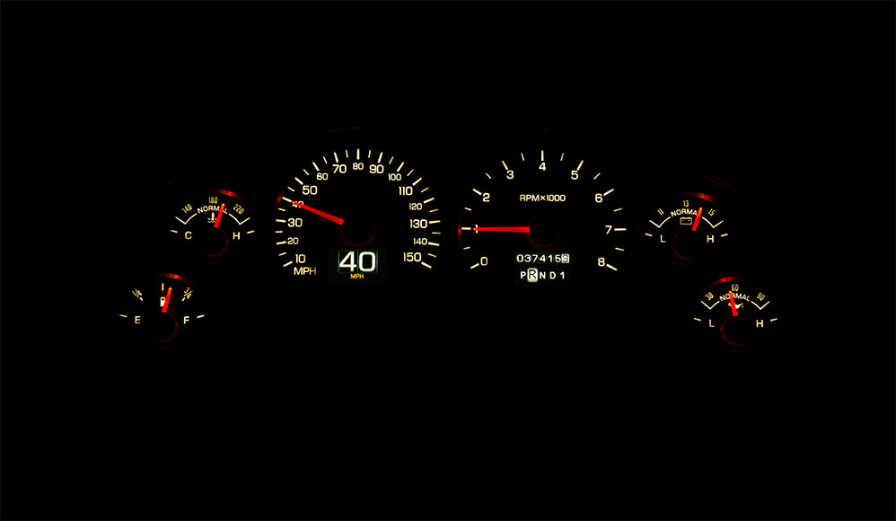 1994-98 Ford Mustang Dakota Digital RTX Gauges