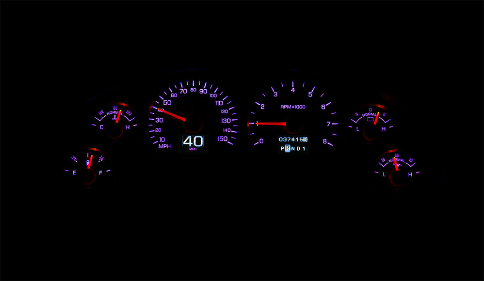 1994-98 Ford Mustang Dakota Digital RTX Gauges