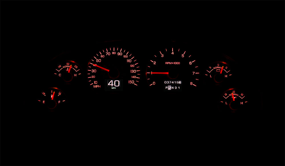 1994-98 Ford Mustang Dakota Digital RTX Gauges
