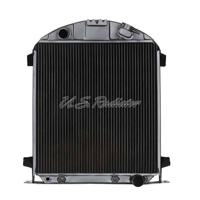 1928-29 Ford Model A with Small Block Chevy Copper / Brass Radiator - US Radiator