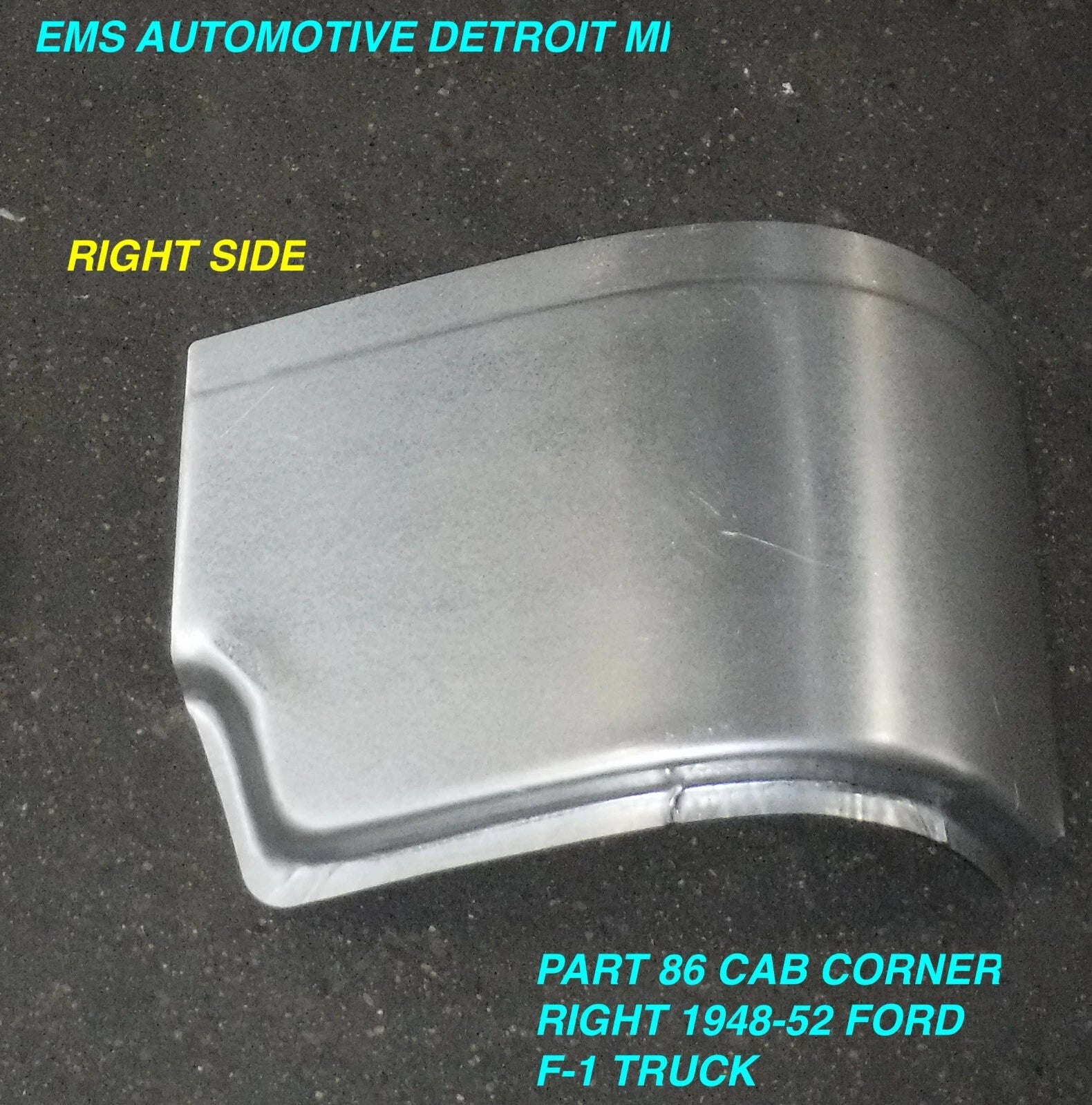 1948-52 Ford Truck Cab Corner