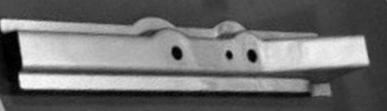 1955-56 Ford Car Floor Brace Third Row