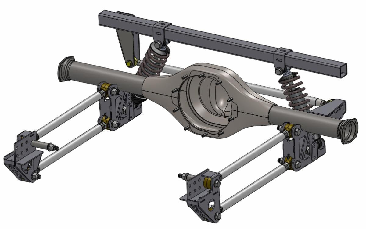 Universal Heavy Duty Parallel Rear 4 Link - Heidts Hot Rod Shop