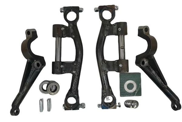 1949-51 Mercury Dropped Spindle Uprights and Steering Arms