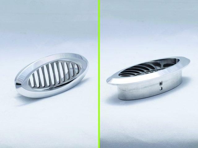 Trique Oval A/C Vent with 30 Degree Bezel