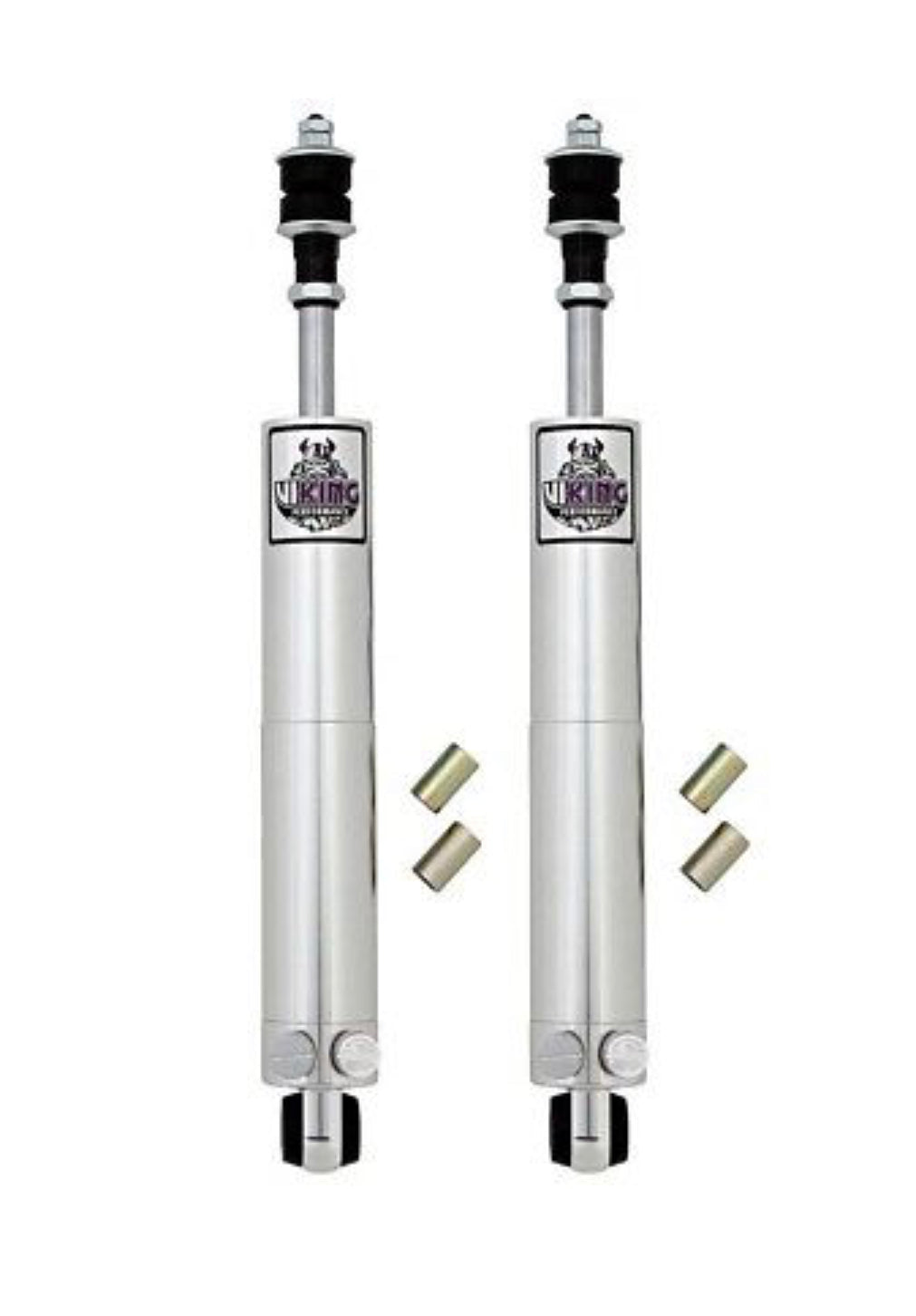 1968-1972 Oldsmobile Cutlass / 442 / F85 Viking Double Adjustable Smooth Shocks Rear Only for Dropped Ride Height (1.5"-3.0" Drop)