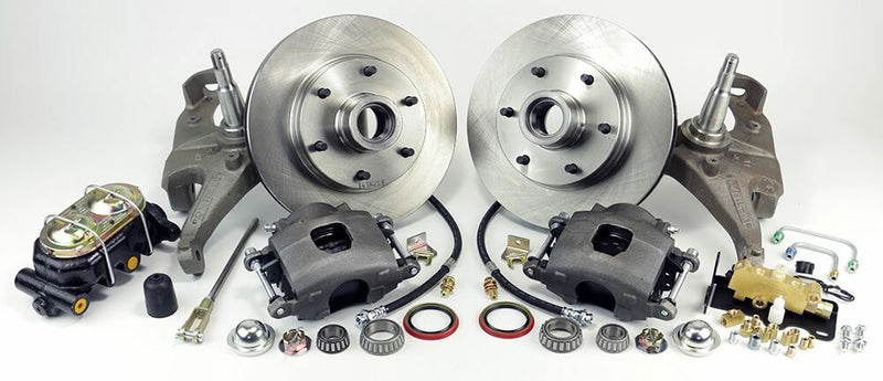 1960-62 CHEVROLET & GMC 1/2 TON P/UP - 6 LUG 2WD Legend Series Front Disc Brake Kit Manual Brake Kit