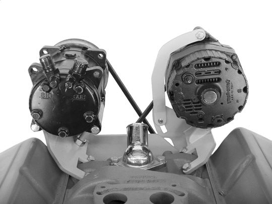 thumbnail image 2 of Alan Grove 119L Low Profile A/C Bracket – SBC Chevy Driver Side 2 of 3