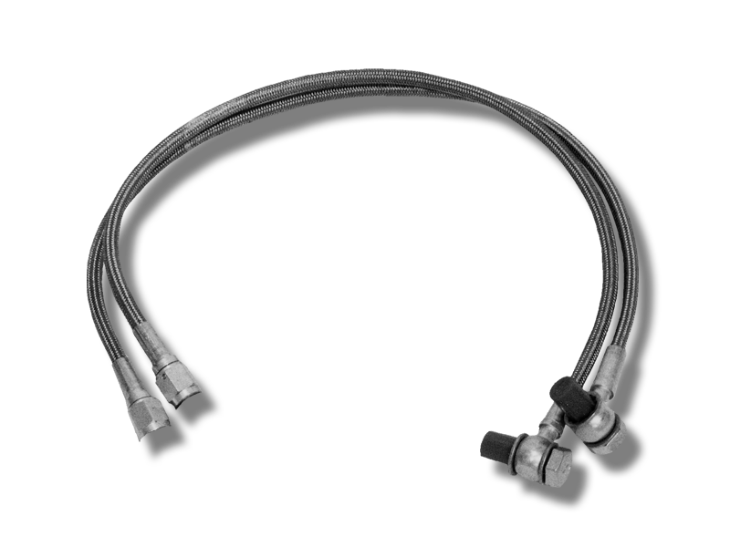 Pete and Jakes 1973-86 Mustang Front Disc Brake Hoses