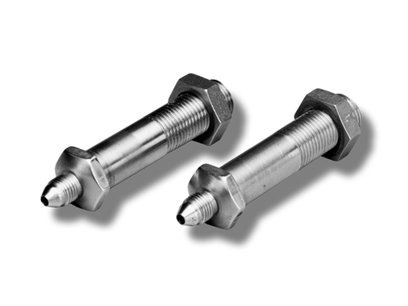 Pete and Jakes S.S. Through Frame Fittings 2-1/2" (pair)