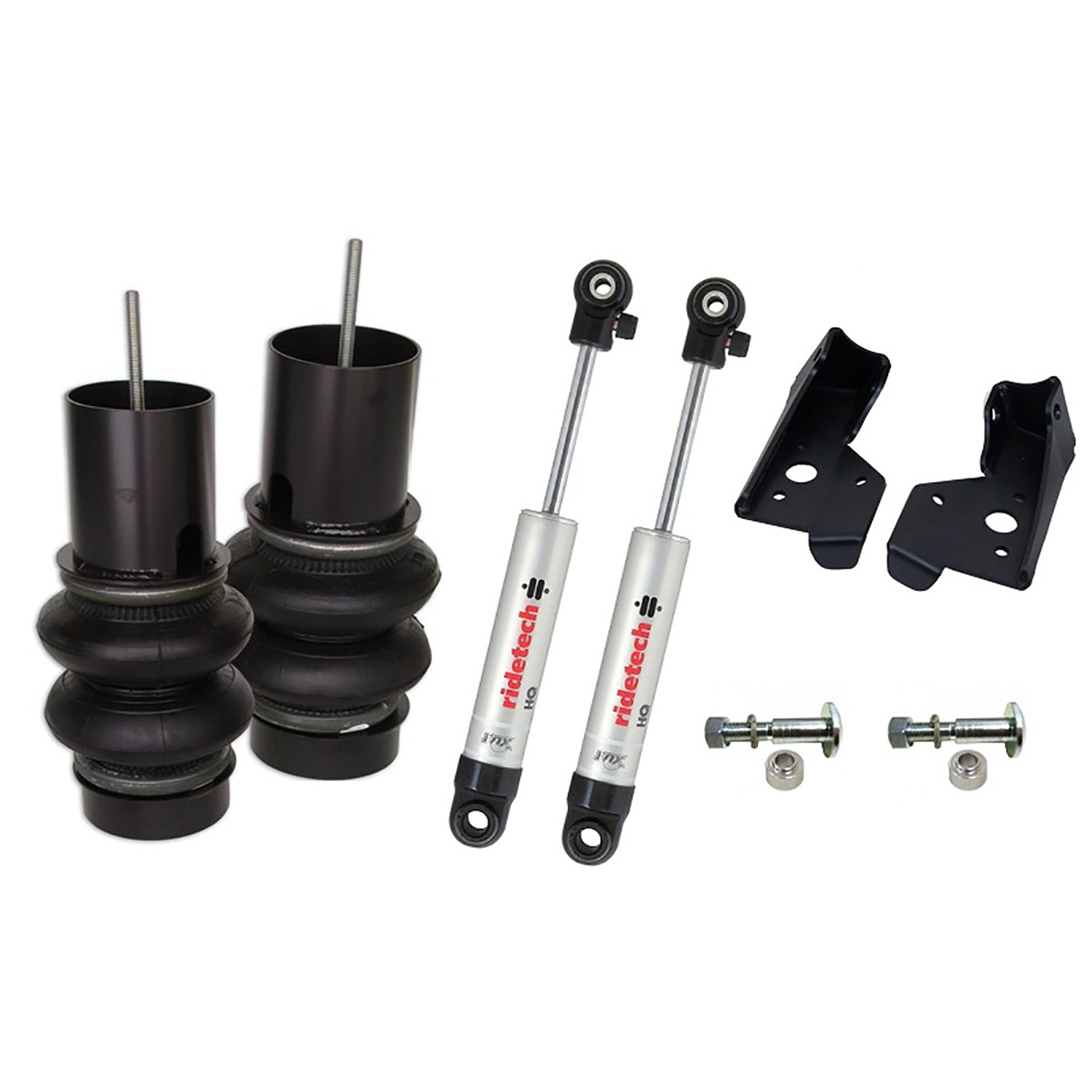 1988-98 Chevy C1500 Truck RideTech Front Coolride Air Springs and Stocks for Stock Arms