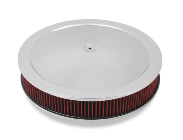 Holley 4150 Series Drop Base 16" Stamped Round Air Cleaner