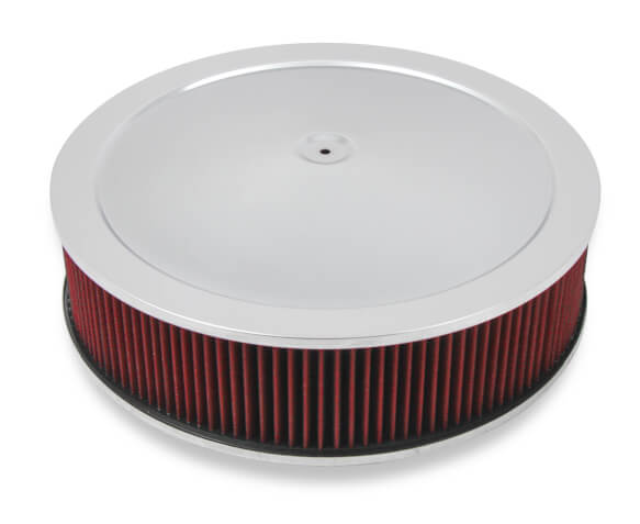 Holley 4150 Series Drop Base 16" Stamped Round Air Cleaner