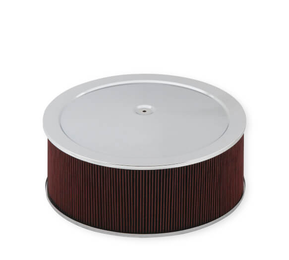 Holley 4150 Series Drop Base 16" Stamped Round Air Cleaner