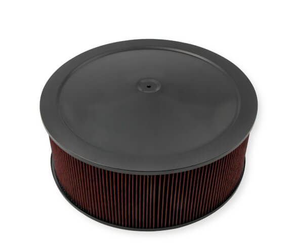 Holley 4150 Series Drop Base 16" Stamped Round Air Cleaner