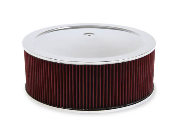 Holley 4150 Series Drop Base 16" Stamped Round Air Cleaner