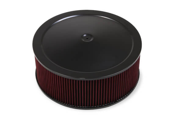 Holley 4150 Series Drop Base 16" Stamped Round Air Cleaner