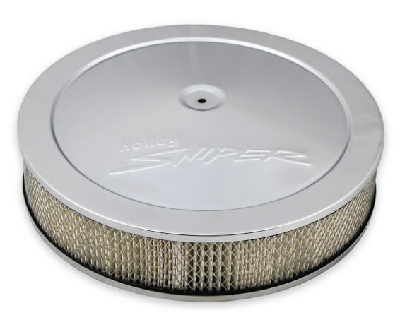 Holley Sniper 14" Stamped Paper Air Cleaner Assembly