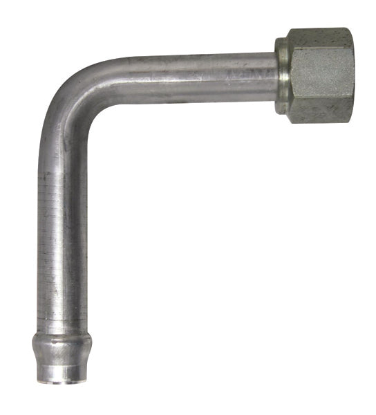 Vintage Air 90-Degree O-Ring Extended Bulkhead Heater Fitting for 5/8 inch Hose