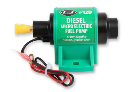 Mr. Gasket Diesel Micro Electric Inline Fuel Pump 4-7 PSI
