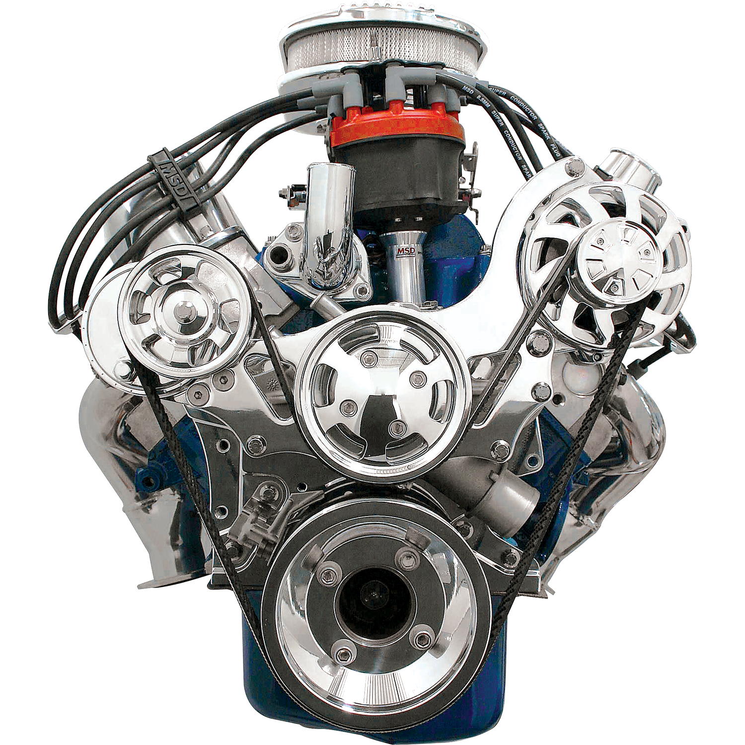 Billet Specialties Premium Tru Trac Serpentine System - Small Block Ford